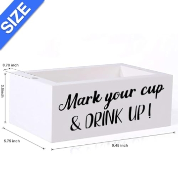 Double Disposable Cup Holder for Parties and Home Decor