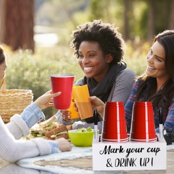Double Disposable Cup Holder for Parties and Home Decor
