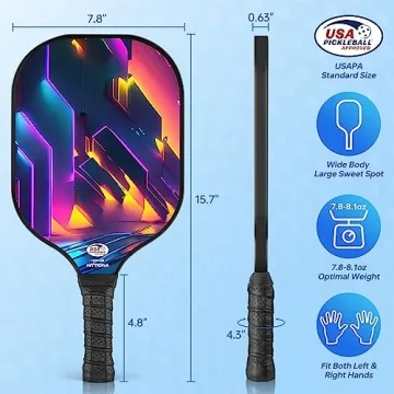 Pickleball Paddles Set for Beginners - USAPA Approved Rackets