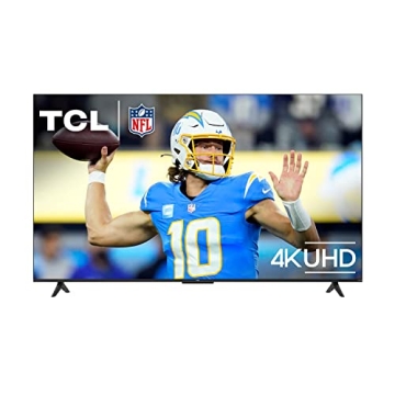 TCL 50-Inch Class S4 4K LED Smart TV with Roku TV (50S450R, 2023 - Model), Dolby Vision, HDR, Dolby ...