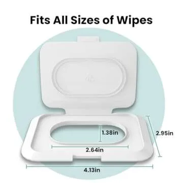 KNOCLOC Reusable Baby Wipes Lid - Keep Wipes Fresh