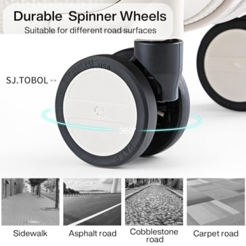 Hanke 20 Inch Lightweight Airline Approved Carry On Suitcase