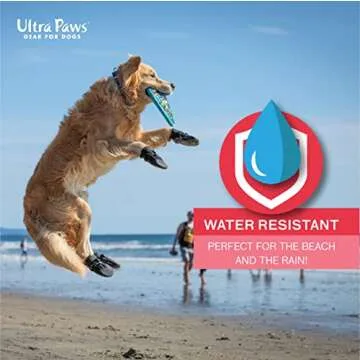 Ultra Paws Durable Dog Boots for Medium Dogs