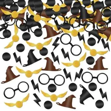 LOKIPA Wizard Table Confetti - 210PCS Baby Shower Supplies