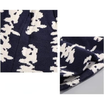 Ponitrack Y2K Beanie - Cozy Grunge Hat for Women