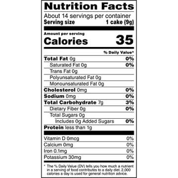 Quaker Rice Cakes Salt Free , 4.5 Oz