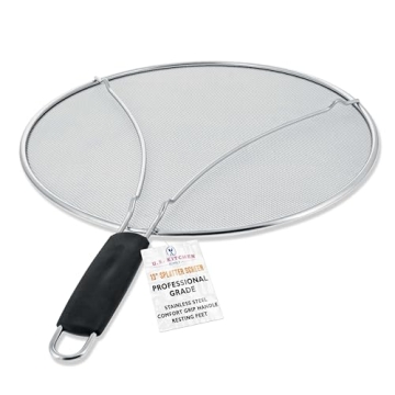 U.S. Kitchen Supply Durable 13" Stainless Steel Splatter Screen