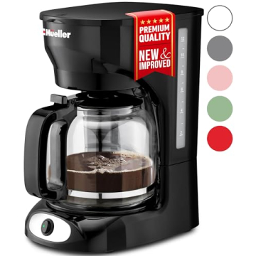 Mueller 12-Cup Drip Coffee Maker: Flavorful Brews for All Occasions