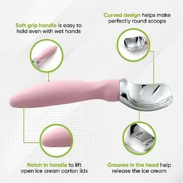 Spring Chef Ice Cream Scoop - Effortless Sweets Experience