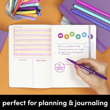 PAPERAGE Eco-Friendly Dotted Journal - 160 Pages