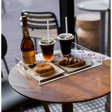 Clear Acrylic Serving Trays for Effortless Entertaining