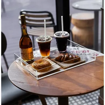 Clear Acrylic Serving Trays for Effortless Entertaining