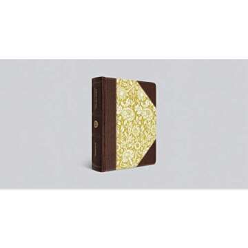 ESV Single Column Journaling Bible (Cloth Over Board, Antique Floral Design)