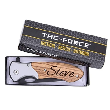 Personalized TAC-FORCE TF876 Pocket Knife for Men