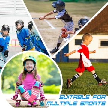 BONANGEL Kids Soccer Socks for Youth Athletic Use