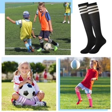 BONANGEL Kids Soccer Socks for Youth Athletic Use