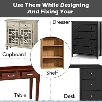 Perilla Home 6 Decorative Brass Bow Cabinet Knobs