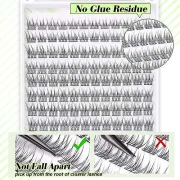 Lash Clusters DIY Lash Extensions Natural Cluster Lashes Eyelash Extensions Wispy Individual Lashes ...
