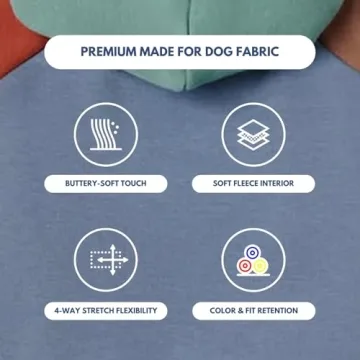 Cozy Spark Paws Dog Hoodie for Small to Large Breeds