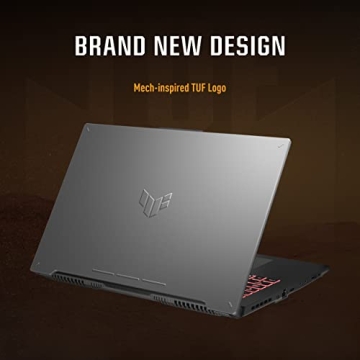 ASUS TUF Gaming A17 (2023) Gaming Laptop, 17.3” FHD 144Hz Display, GeForce RTX 4050, AMD Ryzen 7 7735HS, 16GB DDR5, 1TB PCIe 4.0 SSD, Wi-Fi 6, Windows 11, FA707NU-DS74,Mecha Gray