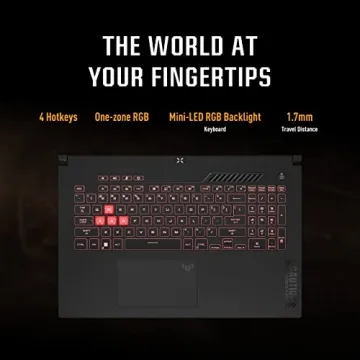 ASUS TUF Gaming A17 (2023) Gaming Laptop, 17.3” FHD 144Hz Display, GeForce RTX 4050, AMD Ryzen 7 7735HS, 16GB DDR5, 1TB PCIe 4.0 SSD, Wi-Fi 6, Windows 11, FA707NU-DS74,Mecha Gray