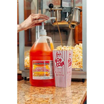 Buttery Flavor Popcorn Topping for Authentic Snack Experience