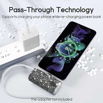 iWALK USB C Portable Charger - Ultra-Compact Power Bank