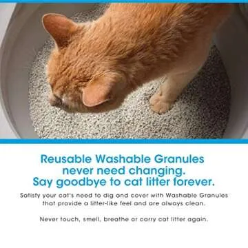 CatGenie A.I. Self-Cleaning, Fully-Flushing, Self-Scooping, Automatic Cat Box