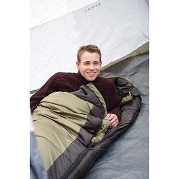 Coleman North Rim 0°F Big & Tall Sleeping Bag for Cold Nights