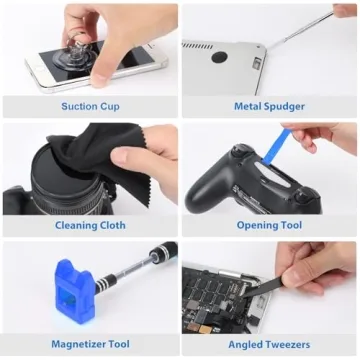 STREBITO Precision Screwdriver Set 142-Piece Electronic Repair Toolkit