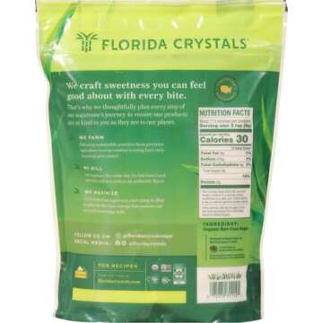 Florida Crystals Florida Crystals Sugar Cane Organic, 2 lb