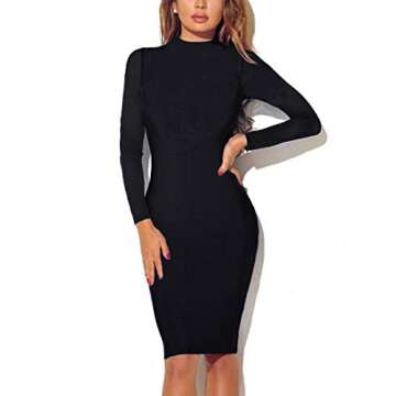 Mokoru Women's Casual Bodycon Midi Dress for Every Occasion