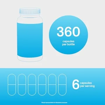 Vital Proteins Collagen Pills Supplement (Type I, III), 360 Collagen Capsules, 3300mg Serving Help Support Healthy Hair, Collagen Supplement