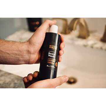 Scotch Porter Beard Care Collection - Miami Duppy | Includes Beard Wash, Conditioner, Balm, and Serum | 19.7 Fl Oz, Vegan, Non-Toxic Ingredients, Paraben-free, Sulfate-free, Silicone-free