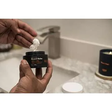 Scotch Porter Beard Care Collection - Miami Duppy | Includes Beard Wash, Conditioner, Balm, and Serum | 19.7 Fl Oz, Vegan, Non-Toxic Ingredients, Paraben-free, Sulfate-free, Silicone-free