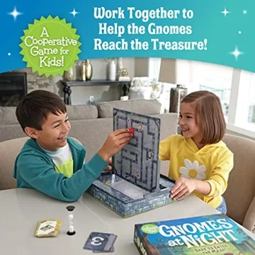 Gnomes at Night Cooperative Maze Game for Kids