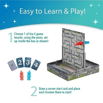 Gnomes at Night Cooperative Maze Game for Kids