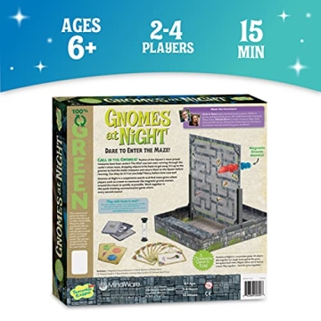 Gnomes at Night Cooperative Maze Game for Kids