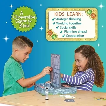 Gnomes at Night Cooperative Maze Game for Kids