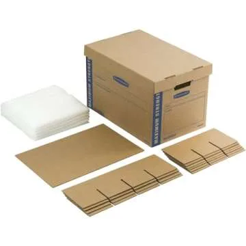 Bankers Box Kitchen Kit with Dividers, Handles & More