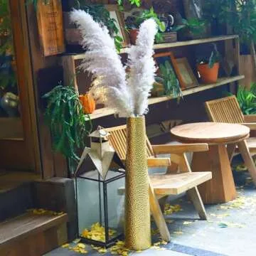 ARSTRIA Luxurious 32.5'' Ceramic Floor Vase for Home Décor