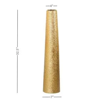 ARSTRIA Luxurious 32.5'' Ceramic Floor Vase for Home Décor