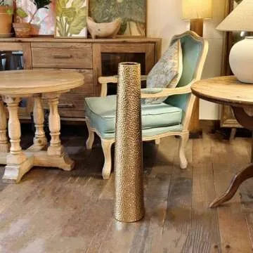 ARSTRIA Luxurious 32.5'' Ceramic Floor Vase for Home Décor