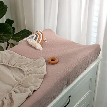 Lulumoon Soft Muslin Baby Changing Pad Covers - Perfect for All