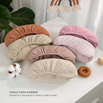 Lulumoon Soft Muslin Baby Changing Pad Covers - Perfect for All