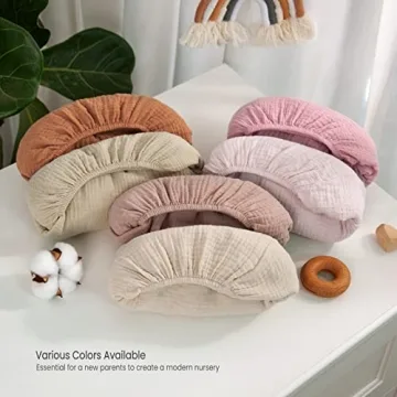 Lulumoon Soft Muslin Baby Changing Pad Covers - Perfect for All