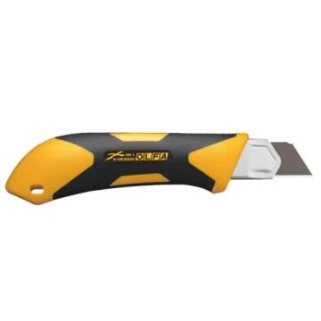 OLFA 25mm Heavy-Duty Utility Knife - Versatile & Safe