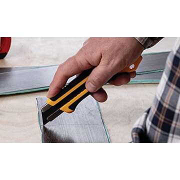 OLFA 25mm Heavy-Duty Utility Knife - Versatile & Safe