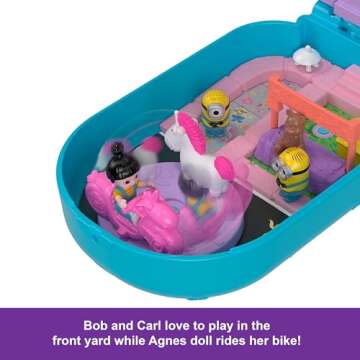 Polly Pocket & Minions Playset: Fun for Kids and Collectors