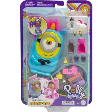 Polly Pocket & Minions Playset: Fun for Kids and Collectors